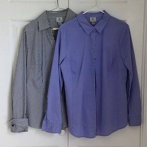 Women's LS dress shirts size 14